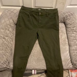 Green jeans, Size: 14, Brand: ST. Johns Bay